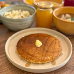 Pancake del desayuno buffet de Artesano Desayuno Buffet en Ibarra, Ecuador