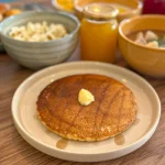 Pancake del desayuno buffet de Artesano Desayuno Buffet en Ibarra, Ecuador